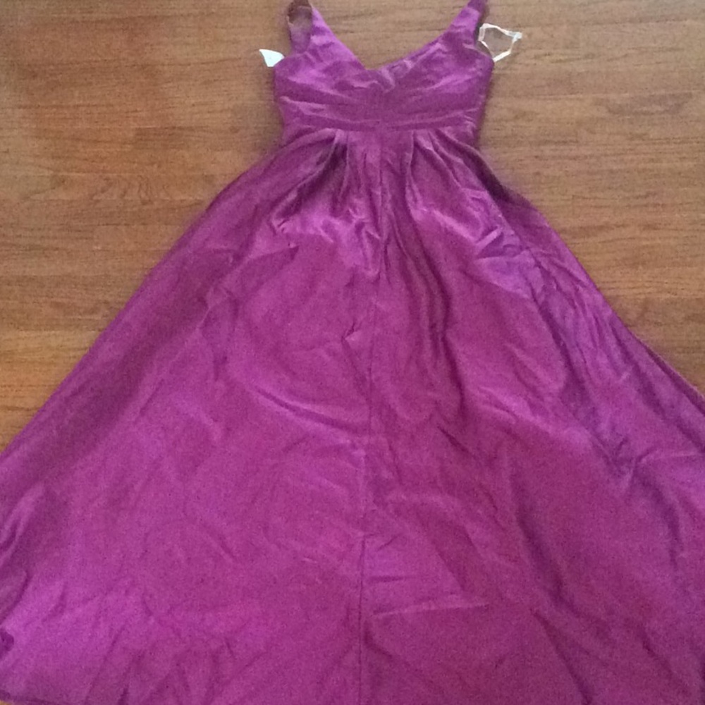 🆕 David’s Bridal purple pink pleated ball gown- 8 - Picture 5 of 6